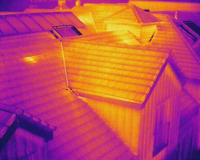 Thermal Imaging Roof Survey Image Horsham